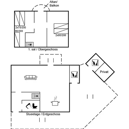 Dom wakacyjny Karla - 100m From The Sea By Interhome Vejers Strand